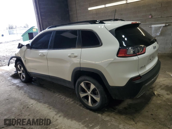 2022 Jeep Cherokee Limited with VIN 1C4PJMDX2ND510344, listed as a Copart auction lot 47534305 with 39,220 mi miles and Salvage Title. Bid and sale history available at DreamBid. Image 2.