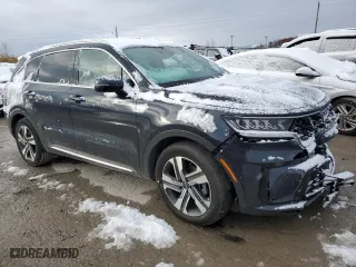 2023 Kia Sorento Hybrid EX with VIN KNDRHDLG9P5173593, listed as a Copart auction lot 81677854 with 20,084 mi miles and Salvage Title. Bid and sale history available at carsss.com. Image 4.