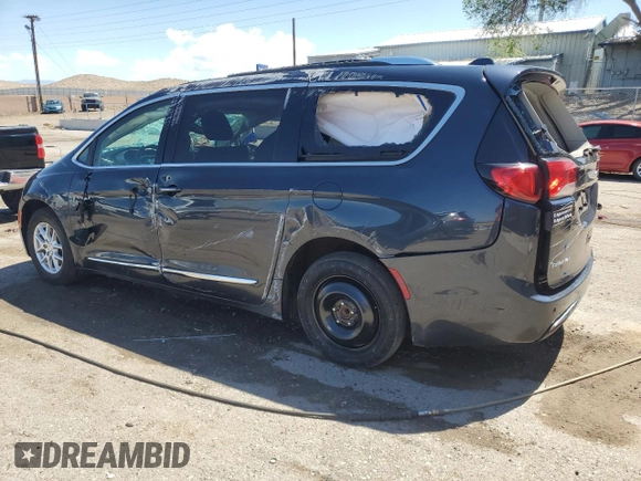 2020 Chrysler Pacifica Touring L with VIN 2C4RC1BG2LR209328, listed as a Copart auction lot 55634475 with 156,604 mi miles and Salvage title. Bid and sale history available at DreamBid. Image 2.