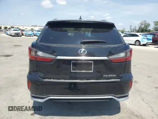 2018 Lexus RX 350L Premium with VIN JTJGZKCA4J2003555, listed as a Copart auction lot 55888515 with 61,391 mi miles and Salvage title. Bid and sale history available at DreamBid. Image 6.