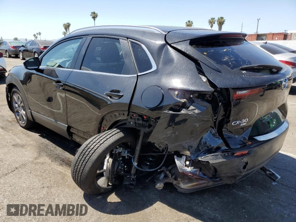 2024 Mazda CX-30 S Preferred with VIN 3MVDMBCM2RM637657, listed as a Copart auction lot 56426575 with 14,500 mi miles and Salvage title. Bid and sale history available at DreamBid. Image 2.