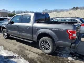 2018 Ford F-150 XL with VIN 1FTEW1EP8JFE28185, listed as a Copart auction lot 44695425 with 127,678 mi miles and Salvage Title. Bid and sale history available at carsss.com. Image 2.