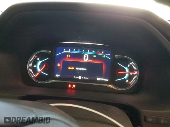 2021 Honda Passport EX-L with VIN 5FNYF7H54MB008281, listed as a Copart auction lot 50746845 with 77,559 mi miles and Salvage Title. Bid and sale history available at DreamBid. Image 9.