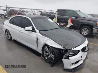 2013 BMW 3 Series 328i with VIN WBA3A5C5XDF356793, listed as a IAAI auction lot 40881444 with 156,178 mi miles. Bid and sale history available at carsss.com. Image 1.