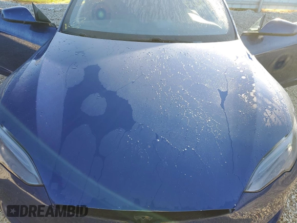 2020 Tesla Model S Performance with VIN 5YJSA1E40LF389106, listed as a Copart auction lot 74157584 with Not provided miles and Salvage title. Bid and sale history available at DreamBid. Image 12.