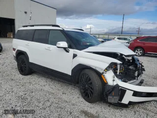 2024 Hyundai Santa Fe Calligraphy with VIN 5NMP5DGL9RH042963, listed as a Copart auction lot 82385384 with 9,803 mi miles and Salvage Title. Bid and sale history available at carsss.com. Image 4.