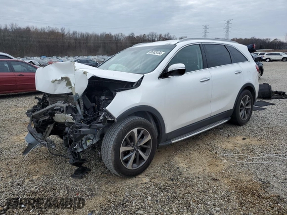 2019 Kia Sorento EX with VIN 5XYPH4A58KG501224, listed as a Copart auction lot 86305184 with Not provided miles and Non repairable. Bid and sale history available at DreamBid. Image 1.