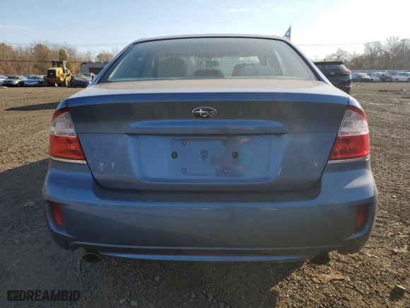 2008 Subaru Legacy (Natl) with VIN 4S3BL616786212926, listed as a Copart auction lot 79262494 with 199052 miles and Salvage Title. Bid and sale history available at carsss.com. Image 6.
