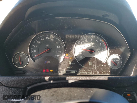 2016 BMW M4 with VIN WBS3R9C56GK336936, listed as a Copart auction lot 52146915 with 70,585 mi miles and Salvage Title. Bid and sale history available at carsss.com. Image 9.