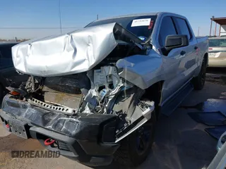 2020 Chevrolet Silverado 1500 Custom Trail Boss with VIN 1GCPYCEFXLZ122516, listed as a IAAI auction lot 41753676 with 81,507 mi miles and . Bid and sale history available at DreamBid. Image 2.