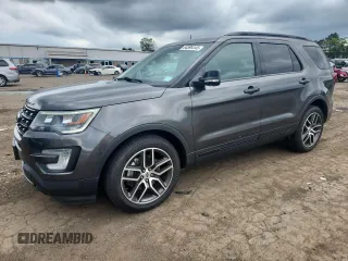 2016 Ford Explorer Sport z VIN 1FM5K8GT4GGB91238, wystawiony jako Copart lot #64399345 z przebiegiem 82 364 mil mil oraz Szkoda całkowita • Salvage title. Historia ofert i sprzedaży dostępna na DreamBid. Obrazek 1.