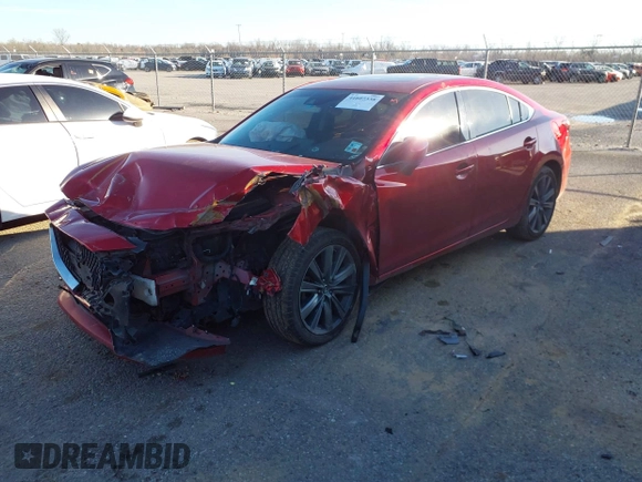 2018 Mazda Mazda6 Touring with VIN JM1GL1VM9J1317729, listed as a IAAI auction lot 41607338 with 140,832 mi miles. Bid and sale history available at carsss.com. Image 17.