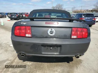 2009 Ford Mustang GT with VIN 1ZVHT85H495122350, listed as a Copart auction lot 47954065 with 106,673 mi miles and Salvage title. Bid and sale history available at DreamBid. Image 6.