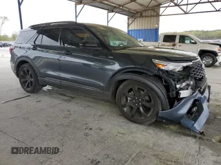 2024 Ford Explorer ST-Line z VIN 1FMSK7KH3RGA80716, wystawiony jako Copart lot #51123065 z przebiegiem 7 265 mil mil oraz Szkoda całkowita • Salvage title. Historia ofert i sprzedaży dostępna na DreamBid. Obrazek 4.