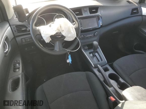 2019 Nissan Sentra S with VIN 3N1AB7APXKY336270, listed as a Copart auction lot 83549184 with 211,022 mi miles and Salvage Title. Bid and sale history available at carsss.com. Image 8.