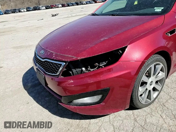 2013 Kia Optima SX with VIN 5XXGR4A66DG209262, listed as a Copart auction lot 44748484 with 112,113 mi miles and Clean Title. Bid and sale history available at carsss.com. Image 11.