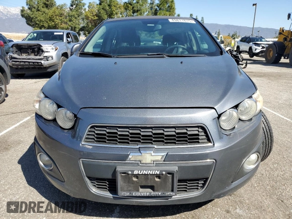 2012 Chevrolet Sonic LT with VIN 1G1JD5SH7C4187798, listed as a Copart auction lot 49811815 with 150,763 mi miles and Salvage title. Bid and sale history available at DreamBid. Image 5.