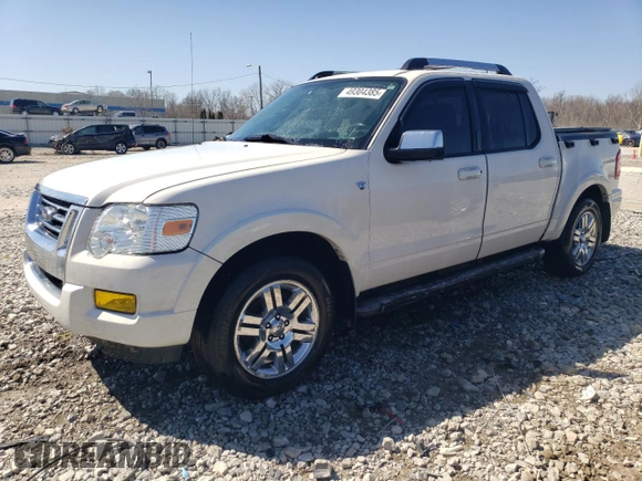 2008 Ford Explorer Sport Trac Limited with VIN 1FMEU53828UA02521, listed as a Copart auction lot 49304385 with 164,112 mi miles and Salvage title. Bid and sale history available at DreamBid. Image 1.