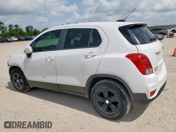 2020 Chevrolet Trax LS with VIN 3GNCJKSB6LL328414, listed as a Copart auction lot 60072925 with 55,844 mi miles and Salvage title. Bid and sale history available at DreamBid. Image 2.