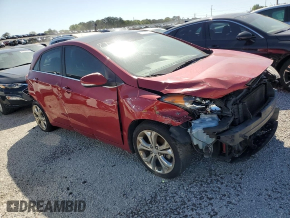 2013 Hyundai Elantra GT with VIN KMHD35LEXDU151905, listed as a Copart auction lot 49274175 with 135,516 mi miles and Salvage Title. Bid and sale history available at carsss.com. Image 4.