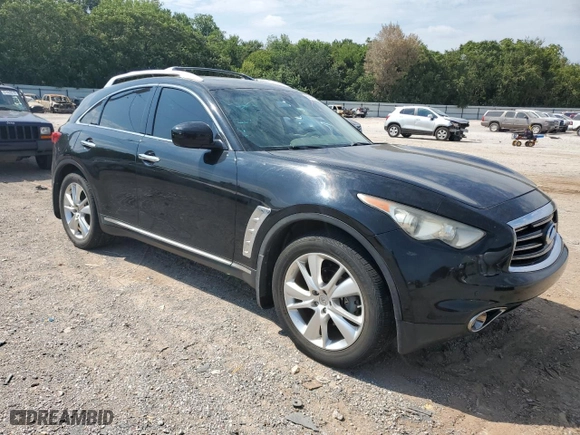 2012 Infiniti FX35 with VIN JN8AS1MW0CM154423, listed as a Copart auction lot 68378164 with 173,839 mi miles and Salvage Title. Bid and sale history available at carsss.com. Image 4.