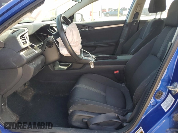 2019 Honda Civic EX z VIN 19XFC1F34KE017631, wystawiony jako Copart lot #53533485 z przebiegiem 55 931 mil mil oraz Szkoda całkowita • Salvage title. Historia ofert i sprzedaży dostępna na DreamBid. Obrazek 7.