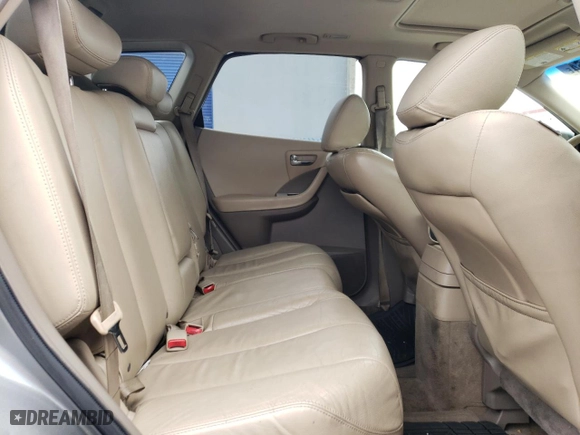 2007 Nissan Murano S with VIN JN8AZ08WX7W626069, listed as a Copart auction lot 64867864 with 135,636 mi miles and Salvage Title. Bid and sale history available at carsss.com. Image 10.