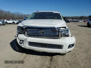 2019 Toyota Sequoia Platinum with VIN 5TDDY5G17KS166005, listed as a Copart auction lot 47090395 with 90,899 mi miles and Salvage Title. Bid and sale history available at carsss.com. Image 11.