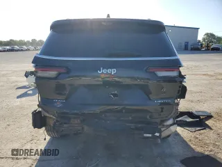 2023 Jeep Grand Cherokee Limited с VIN 1C4RJKBG1P8853478, выставлен на аукционе Copart как лот 56348515 с пробегом 43 326 миль миль и Списание • Salvage title. История ставок и продаж доступна на DreamBid. Изображение 6.