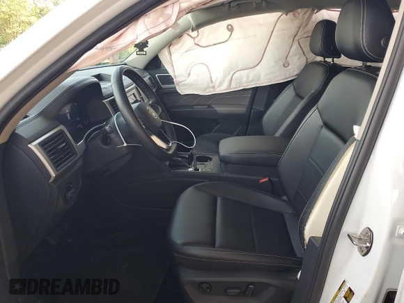 2023 Volkswagen Atlas SE with VIN 1V2DP2CA9PC529158, listed as a Copart auction lot 57512845 with 73,023 mi miles and Salvage title. Bid and sale history available at DreamBid. Image 7.