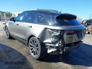 2018 Land Rover Range Rover Velar R-Dynamic HSE with VIN SALYM2RV4JA749910, listed as a IAAI auction lot 41796691 with 61,125 mi miles and . Bid and sale history available at DreamBid. Image 3.