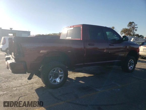 2021 Ram 2500 Big Horn with VIN 3C6UR5DL1MG581624, listed as a Copart auction lot 79247974 with 50,828 mi miles and Salvage title. Bid and sale history available at DreamBid. Image 3.