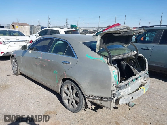 2015 Cadillac ATS Luxury RWD z VIN 1G6AB5RA5F0102526, wystawiony jako IAAI lot #41413199 z przebiegiem 139 780 mil mil oraz . Historia ofert i sprzedaży dostępna na DreamBid. Obrazek 3.