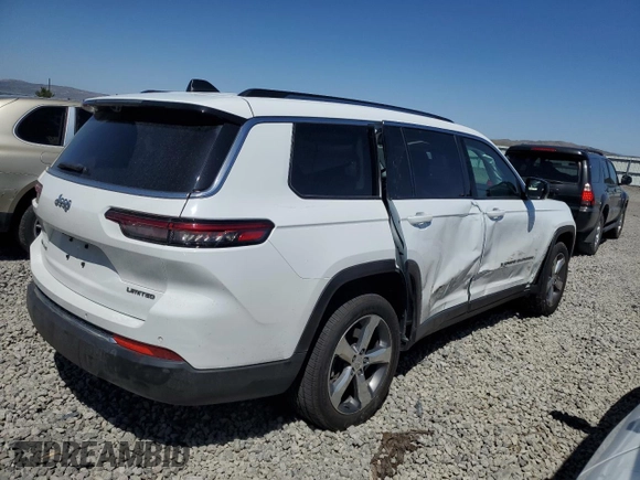 2022 Jeep Grand Cherokee Limited z VIN 1C4RJKBG6N8546417, wystawiony jako Copart lot #58009835 z przebiegiem 50 211 mil mil oraz Szkoda całkowita • Salvage title. Historia ofert i sprzedaży dostępna na DreamBid. Obrazek 3.
