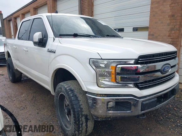 2019 Ford F-150 XL with VIN 1FTEW1E4XKFB99838, listed as a IAAI auction lot 41847249 with 146,220 mi miles and . Bid and sale history available at carsss.com. Image 1.