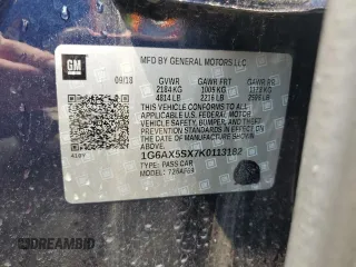 2019 Cadillac CTS Luxury AWD с VIN 1G6AX5SX7K0113182, выставлен на аукционе Copart как лот 58481055 с пробегом 58 652 миль миль и Чистый • Clean title. История ставок и продаж доступна на DreamBid. Изображение 13.