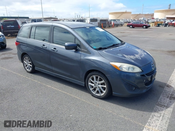 2012 Mazda 5 Grand Touring with VIN JM1CW2DL0C0139982, listed as a IAAI auction lot 42703430 with 129,763 mi miles and . Bid and sale history available at DreamBid. Image 1.