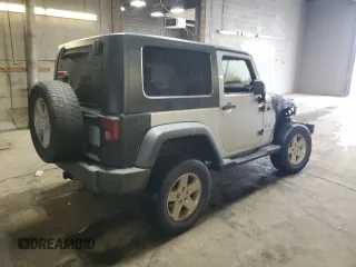 2008 Jeep Wrangler X with VIN 1J4FA241X8L568377, listed as a Copart auction lot 46849625 with Not Provided miles and Non Repairable. Bid and sale history available at DreamBid. Image 3.