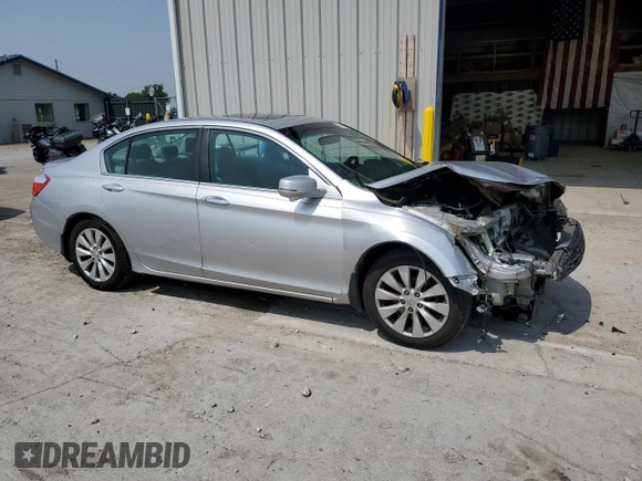 2013 Honda Accord EX with VIN 1HGCR2F79DA218877, listed as a Copart auction lot 60540545 with 296,789 mi miles and Clean title. Bid and sale history available at DreamBid. Image 4.