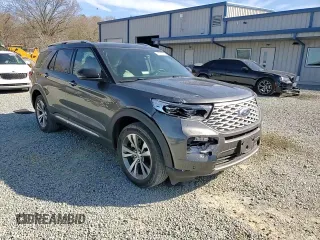 2020 Ford Explorer Platinum with VIN 1FM5K8HC0LGB33667, listed as a Copart auction lot 47372285 with 37,646 mi miles and Salvage Title. Bid and sale history available at carsss.com. Image 12.