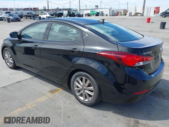 2014 Hyundai Elantra SE with VIN 5NPDH4AE4EH513029, listed as a IAAI auction lot 41997586 with 108,271 mi miles and . Bid and sale history available at DreamBid. Image 3.