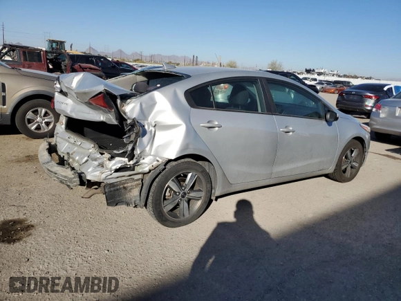 2018 Kia Forte LX with VIN 3KPFL4A79JE238992, listed as a Copart auction lot 44138575 with 95,700 mi miles and Salvage Title. Bid and sale history available at carsss.com. Image 3.