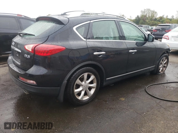 2010 Infiniti EX Journey with VIN JN1AJ0HR6AM757969, listed as a Copart auction lot 73032864 with 122,369 mi miles and Salvage Title. Bid and sale history available at DreamBid. Image 3.