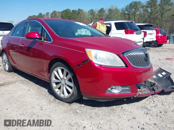 2013 Buick Verano Group with VIN 1G4PS5SK0D4105796, listed as a IAAI auction lot 41876000 with 143,109 mi miles and . Bid and sale history available at DreamBid. Image 1.