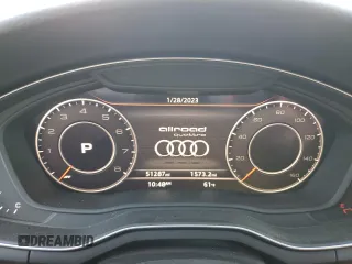 2018 Audi A4 allroad Premium Plus with VIN WA18NAF49JA070848, listed as a Copart auction lot 39272393 with 51,287 mi miles. Bid and sale history available at carsss.com. Image 9.