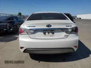 2013 Hyundai Sonata with VIN KMHEC4A44DA079898, listed as a Copart auction lot 54021585 with 203,599 mi miles and Salvage Title. Bid and sale history available at carsss.com. Image 6.