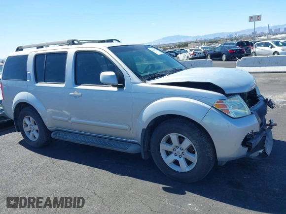 2008 Nissan Pathfinder S with VIN 5N1AR18U48C637311, listed as a IAAI auction lot 41836715 with 167,590 mi miles. Bid and sale history available at carsss.com. Image 14.