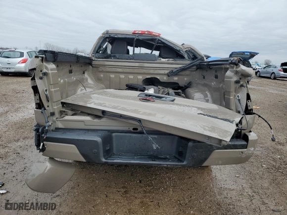 2024 Nissan Frontier PRO-4X with VIN 1N6ED1EK6RN657604, listed as a Copart auction lot 43514335 with 0 mi miles and Salvage Title. Bid and sale history available at carsss.com. Image 6.