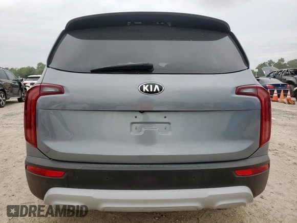 2021 Kia Telluride LX with VIN 5XYP2DHC6MG184925, listed as a Copart auction lot 65449725 with 49,193 mi miles and Clean title. Bid and sale history available at DreamBid. Image 6.