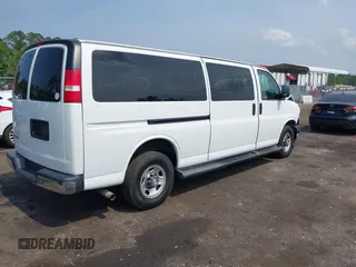 2019 Chevrolet Express Passenger LT with VIN 1GAZGPFG0K1240249, listed as a IAAI auction lot 42388617 with 109,428 mi miles and . Bid and sale history available at DreamBid. Image 4.
